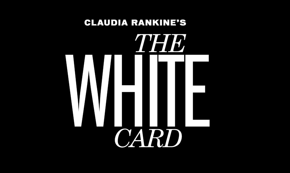 Claudia Rankine On Her New Play, The White Card